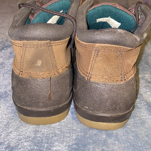 Aspen Sport Snow/Mud Duck Brown Leather Ankle Boots Lace Up Thinsulate size 12 - Picture 4 of 6